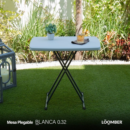 [2000016] Mesa Plegable Blanca Personal (Catania)